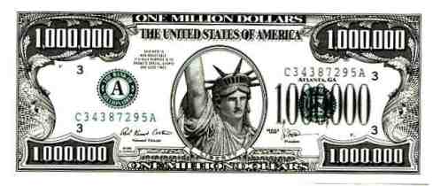 $1,000,000 bill