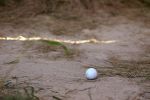 Dustin Johnson’s Ball in Bunker Whistling&nbsp;Straights