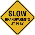 Old people sign