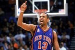 Mark Jackson dribbles the&nbsp;ball.